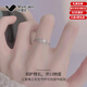 范嘉倫戒指女羽毛戒女小眾設計百搭開(kāi)口戒輕奢指環(huán)食指戒尾戒七夕禮物 羽毛開(kāi)口戒-S925銀