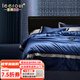 徠奧leerout精選140支長(zhǎng)絨棉四件套高端簡(jiǎn)約床上用品 藍(lán)采和 2.0 床單款 （被套220*240cm） 四件套