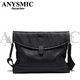 ANYSMIC奢侈高端品牌男士斜挎包2025新款輕便通勤單肩包高檔潮流商務(wù)時(shí)尚 黑色