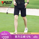 PGM高爾夫短褲男士褲子夏季透氣運動(dòng)球褲彈力男褲golf服裝男裝 KUZ158-黑色 XS