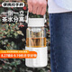 PAKCHOICE玻璃杯水杯食品級高硼硅茶水分離泡茶杯外出車載便攜高顏值茶杯子