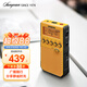 山進(jìn)（SANGEAN） DT-800C收音機老年人便攜式迷你戶(hù)外數字調諧廣播隨身聽(tīng)可充電帶鬧鐘 黃色