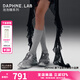 DAPHNE LAB李嘉元劉燁同款 泡泡糖老爹鞋2代 厚底增高運動(dòng)休閑女鞋 太空銀【口碑爆款】 37