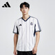 阿迪達斯 （adidas）男 足球系列 REAL US SHIRT 皇家馬德里休閑文化衫 JN3073  L
