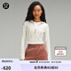 lululemon丨Waist-Seamed Nulu? 女士腰部縫線拉鏈連帽衫 LW3HOPS 骨白 XS /4