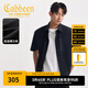 卡賓（CABBEEN）【壓膠拉鏈口袋】男裝 高級(jí)戶外感結(jié)構(gòu)襯衫外套兩穿短袖25夏 煤黑色01 L /175/50