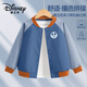 DISNEY童裝時(shí)尚兒童棒球服2025秋季新款卡通女童秋裝外套男童夾克 迪圓標米奇K航海藍 110