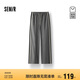 森馬（Semir）[商場(chǎng)同款]休閑褲女仿麻長(cháng)褲2025夏季撞色寬松闊腿褲101325127011
