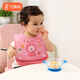 Babyprints吃飯圍兜飯兜嬰兒口水兜防水圍嘴立體仿硅膠吃飯神器