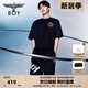 BOY LONDON【范丞丞同款】潮牌男女同款春夏涂鴉朋克運動(dòng)短褲N13901 黑色 M