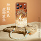 aixuan敦煌鹿適用蘋(píng)果17promax手機殼iphone保護套air新款帶手鏈掛繩全包防摔可斜挎手腕鏈女國潮高級感 短手鏈套裝*新中式氣質(zhì)串珠*敦煌九色鹿【步步生蓮】 iphone 17 Pro 