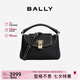 BALLY巴利【七夕禮物】女包皮革單肩斜挎手袋手提包6302497 黑色 均碼