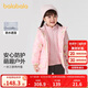 巴拉巴拉童裝女童棉服兩件套2024秋冬裝印花連帽外套潮流戶外208424106003
