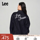 Lee商場(chǎng)同款舒適版繡花清水洗女長(cháng)袖牛仔夾克外套潮LWT0091875PN 清水洗 S