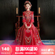 泰勒馬?。═AILEMARTIN）秀禾服2025新款新娘中式婚紗結婚禮服敬酒服嫁衣龍鳳褂婚服 511雙袖 S