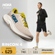 HOKA男款秋季林康4公路跑步鞋RINCON 4 輕量透氣防滑耐磨緩震 樺木白/水泥灰 42.5