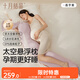 十月結(jié)晶孕婦枕多功能托腹護(hù)腰側(cè)臥睡覺肩頸靠枕哺乳枕 香芋紫