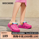 斯凱奇（SKECHERS）七夕禮物怪獸洞洞鞋涼鞋女士夏季泡泡鞋透氣沙灘鞋溯溪鞋111581