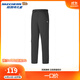 Skechers斯凱奇男女童輕薄透氣長(cháng)褲夏季新款兒童寬松運動(dòng)褲P225K016 碳黑/0018 160