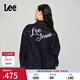 Lee商場(chǎng)同款舒適版繡花清水洗女長(cháng)袖牛仔夾克外套潮LWT0091875PN 清水洗 S