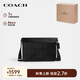 蔻馳（COACH）【品牌直供】禮物男士DISTRICT大號單肩包炭黑色CV761QBMI5