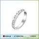 周大生碎碎冰戒指開(kāi)口銀指環(huán)輕奢小眾設(shè)計(jì)七夕禮物送女友