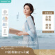 茵曼章若楠同款防曬苧麻棉女裝襯衫2025夏季新品襯衣上衣 淺藍色 M