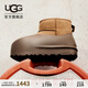 UGG【明星同款】冬季男女同款迷你脆皮泡芙雪地靴1158370 CHE | 栗色 38