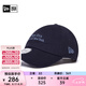 NEW ERA【七夕禮物】紐亦華字母logo彎檐棒球帽男女軟頂刺繡潮流鴨舌帽子 14201498-藏青色 紐約州系列 OSFM
