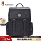 暇步士（Hush Puppies）男士雙肩包英倫迷彩休閑15.6英寸電腦包通勤大容量七夕禮物