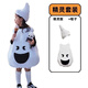 萬(wàn)圣節兒童幽靈南瓜服cosplay裝扮服飾衣服男孩服裝男演出服女孩 精靈服+帽子 110