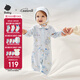 babycare寶寶連體衣純棉新生兒長(cháng)袖爬服哈衣滿(mǎn)月嬰兒衣服 星月王國  90cm