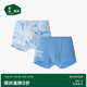 松山棉店兒童少男內(nèi)褲抗菌底襠清爽透氣學(xué)生內(nèi)褲春夏藍色恐龍165