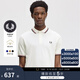 Fred Perry男士POLO衫2025夏季商務(wù)短袖重磅麥穗多彩T恤M3600 T60/白色 M