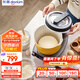 東菱（Donlim）家用多功能面食機(jī)廚師機(jī) 全自動(dòng)絞肉 揉面一體發(fā)酵打發(fā)和面機(jī)DL-1349【鈦金灰】