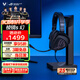 ROG棱鏡游戲耳機頭戴式 棱鏡耳機 電腦電競有線耳麥 ps5 xbox 虛擬7.1音效耳機 棱鏡S幻 AI降噪 矩陣燈效