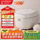 福庫（CUCKOO）電飯煲IH加熱不粘內(nèi)膽可預(yù)約快速煮飯多功能觸控面板微壓電飯煲鍋3升2-6人份CR-HC0610FW