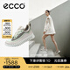 愛(ài)步（ECCO）運(yùn)動(dòng)鞋女 輕盈拼接休閑鞋徒步鞋女 靈動(dòng)218263 砂礫灰/抹茶綠/砂礫灰 36