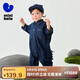 迷你巴拉外出連體衣長(cháng)袖親膚吸濕速干恐龍爬服2025春嬰兒衣服