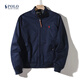 拉夫勞倫Ralph Lauren夾克男外套春秋休閑運動(dòng)情侶百搭女polo外套 寶藍色 M （105-120斤）