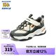Skechers斯凱奇商場(chǎng)同款熊貓鞋老爹鞋男大童運(yùn)動(dòng)鞋春秋季兒童鞋405210L 男童/自然色/多彩色/NTMT 38