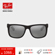 雷朋（RayBan）雷朋太陽(yáng)鏡男女款方形前衛墨鏡潮流彩膜反光鏡面0RB4165F可定制 622/6G黑色鏡框灰色反光鏡片 尺寸58