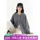 飛鳥和新酒2025秋季新款時尚休閑小個子寬松灰色棒球服短款外套女 其它深灰HRC03 M