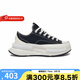 匡威（Converse）2024夏男鞋女鞋情侶款RunStarLegacyCX低幫夾心厚底帆布鞋休閑鞋 A11489C 37