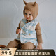 OAK FAMILY秋冬寶寶夾棉雙面穿馬甲背心兒童保暖加絨男女孩短外套 小王子 （不含帽子） 100 cm