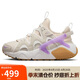 耐克NIKE休閑鞋女華萊士AIR HUARACHE運動鞋DQ8031-103帆白36.5