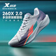 特步260X2.0丨競速跑步鞋男鞋網(wǎng)面透氣碳板馬拉松跑鞋緩震運動(dòng)訓練鞋 月光石藍/景元藍 加速度 41