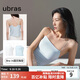 ubras抹胸bra-in吊帶背心女涼感帶胸墊美背百搭打底內搭可外穿 漣漪藍L