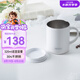 膳魔師（THERMOS）兒童水杯帶蓋304不銹鋼馬克杯防燙咖啡杯學(xué)生杯成人杯家用杯TJDG