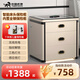 虎牌保險(xiǎn)柜家用智能床頭保險(xiǎn)柜隱形式無(wú)線充電小型木質(zhì)抽屜全鋼防盜一體隱藏式保險(xiǎn)箱密碼指紋解鎖 【輕奢款】奶咖(無(wú)線充電+三色燈+感應(yīng)燈) 指紋保險(xiǎn)柜【密碼/指紋/鑰匙】